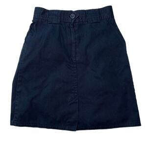 Burberrys Skirt‎ A-Line Pockets Cotton Blue Boutique Kids Girl’s Size 6-7